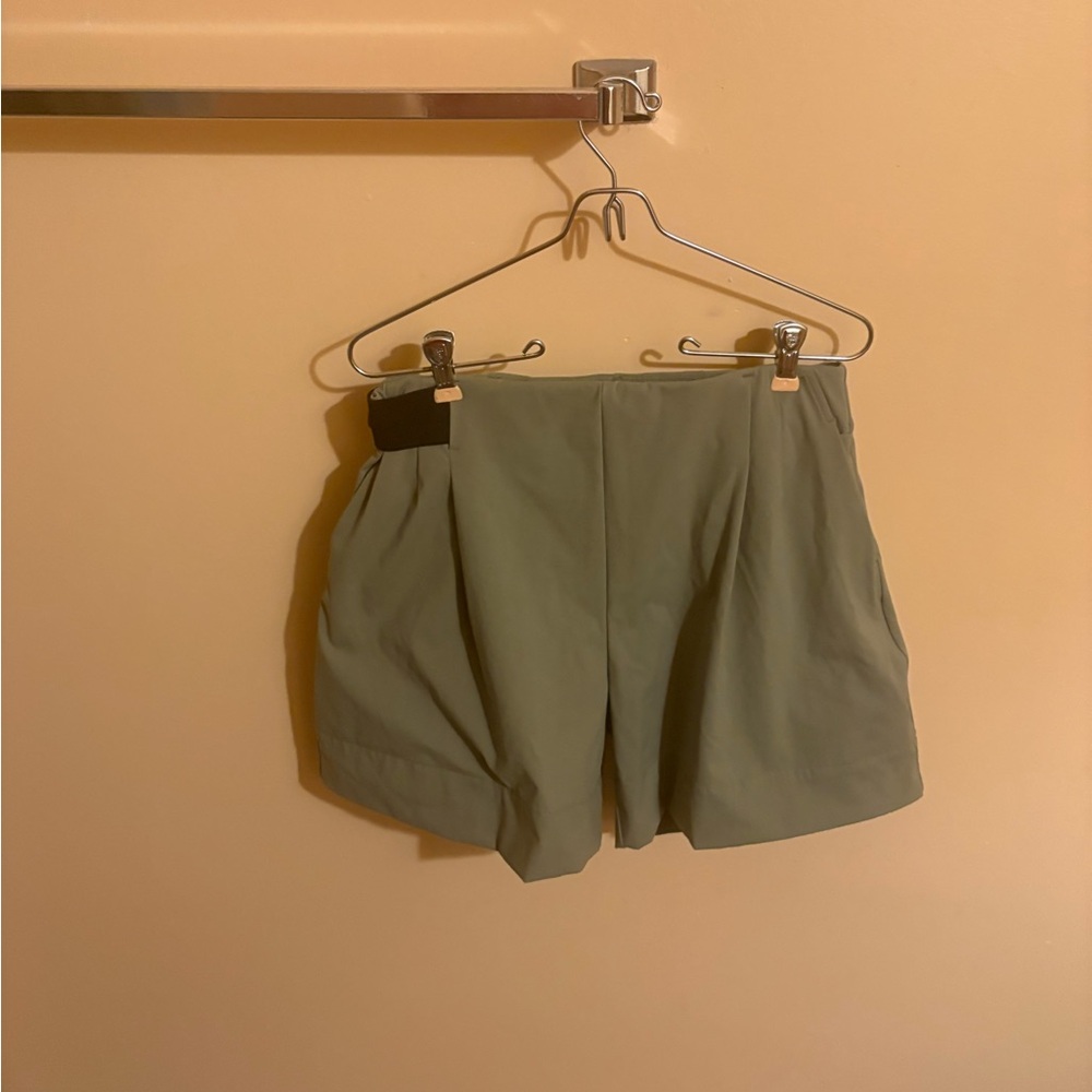 Aday sage green shorts